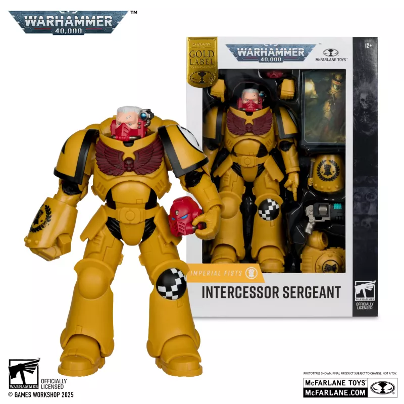MCFARLANE Warhammer Intercessor Sergeant figūrėlė 7in (10954)