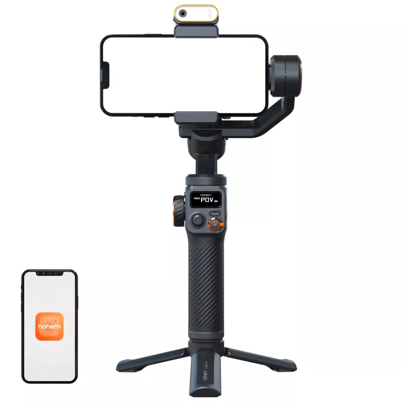 Išmaniojo telefono stabilizatorius Hohem iSteady M6 Kit Juodas 2600 mAh