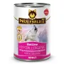 Šlapias šunų ėdalas Wolfsblut VetLine Hypoallergenic Horse 395 g skardinė, visavertis ėdalas suaugusiems šunims, baltymai 10%, riebalai 4.5%, drėgmė 80%