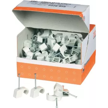 OBO Bettermann ISO-Nail laikiklių rinkinys 10-14 mm pilkas 100 vnt. (2228858)