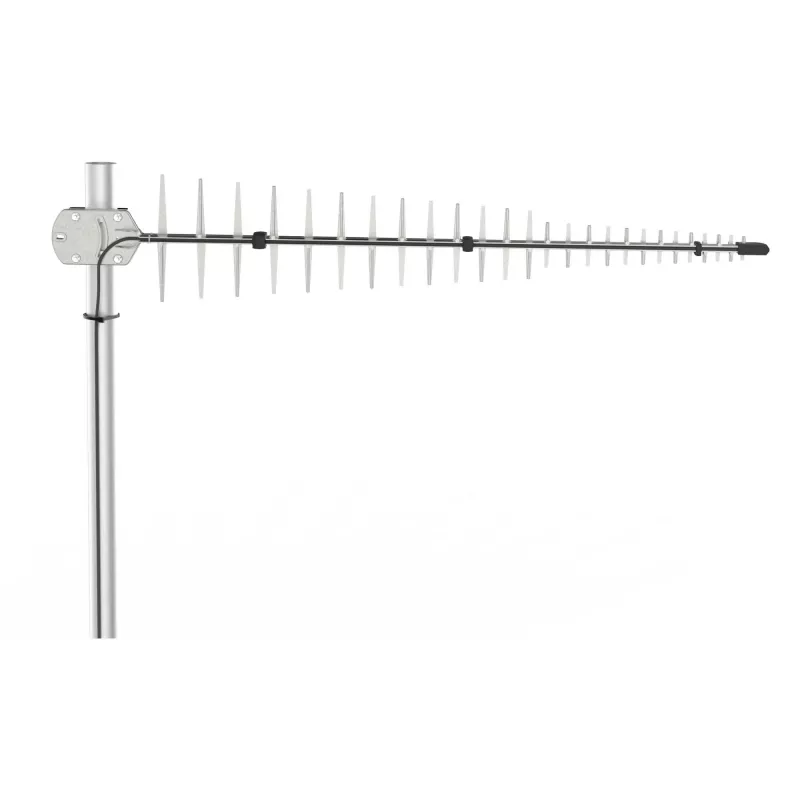Poynting Antennas LTE/GSM stiebo antena A-LPDA-0092 sidabrinė SMA (M) LoRa Helium 11dbi Yagi/stiebo SMA -Vyriškas 7m kabelis