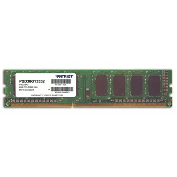 Pamiêæ Patriot Memory Signature PSD38G13332 (DDR3 DIMM; 1 x 8 GB; 1333 MHz; CL9)