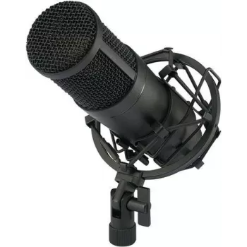 Studijinis mikrofonas Renkforce CU-4 USB laidinis su kabeliu ir šoko laikikliu, kondensatorinis, USB jungtis