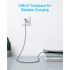 Anker Innovations 322 USB-A į USB-C laidas nailoninis 1,8 m juodas - laidas - skaitmeniniai/duomenys