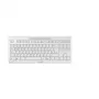 CHERRY STREAM TKL klaviatūra USB QWERTZ Vokiška Balta
