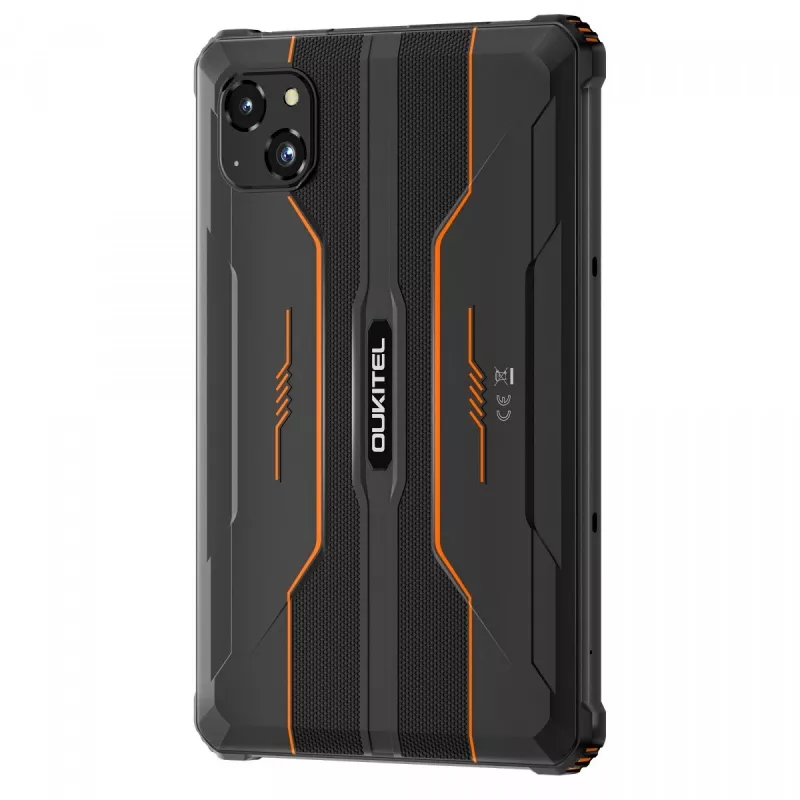 Oukitel RT3 Pro planšetė 4GB RAM 128GB Oranžinė tvirta 5150 mAh