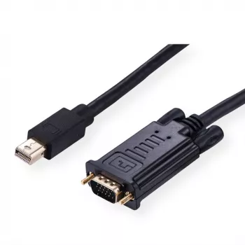 ROLINE 11.04.5978 vaizdo kabelis-adapteris 3 m Mini DisplayPort → VGA (D-Sub) juodas