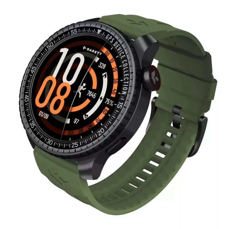 Išmanusis laikrodis Garett Compass GPS juodas
