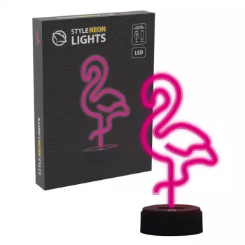 MANTA SNL79PK dekoratyvinė LED lemputė rožinis flamingas
