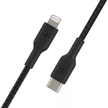 Lightning laidas Belkin CAA004BT1MBK 1m juodas