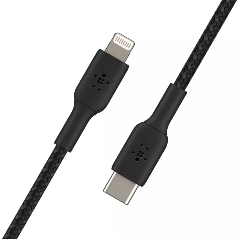 Lightning laidas Belkin CAA004BT1MBK 1m juodas