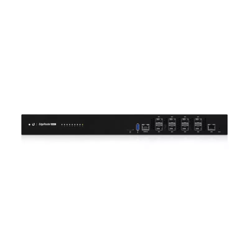 Ubiquiti EdgeRouter ER-8-XG valdomas L3 maršrutizatorius 1U juodas