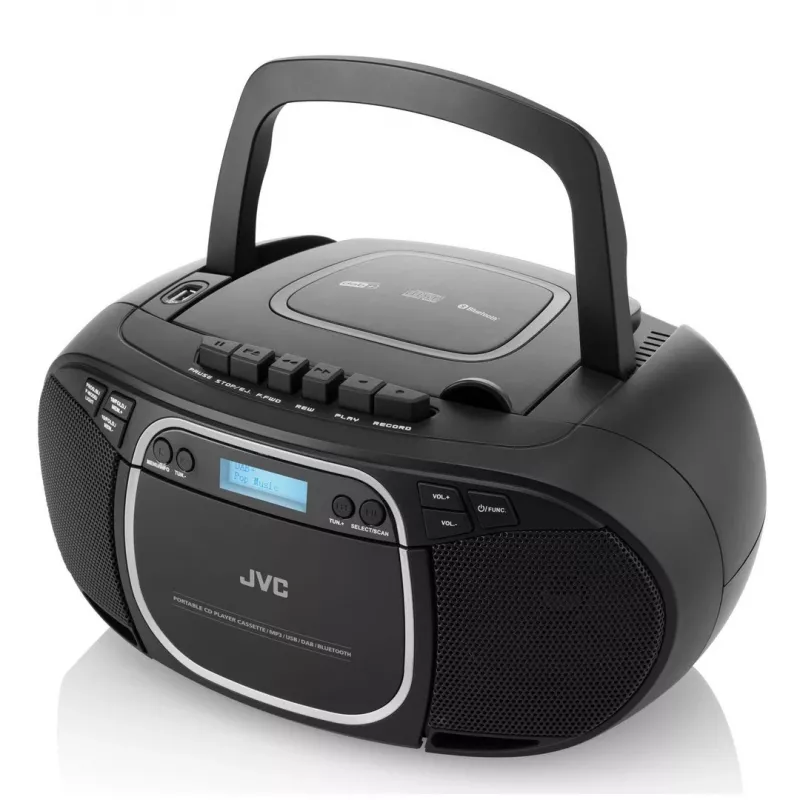 JVC RC-E561B-DAB CD grotuvas Juodas Nešiojamas CD grotuvas