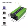 Automobilinis keitiklis Qoltec Monolith 600 W žalias 12 V