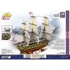 Konstruktorius Cobi HMS Victory – 2517 detalių, detalus istorinis burlaivio modelis