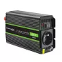 Qoltec Monolith maitinimo adapteris / keitiklis automobiliui 600 W juodas