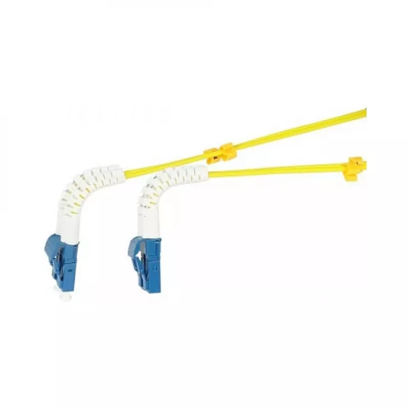 Synergy 21 LWL-2-Faser-Patchk. 5mtr.LC-LC 9/125um OS2 AD 2mm flexible Knickschutztülle - Single- bzw. Monomode-Faser - 5 m