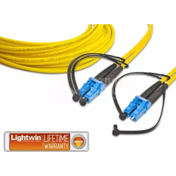 Lightwin LDP-09 LC-LC 15.0 šviesolaidinis kabelis 15 m geltonas (LDP-09 LC-LC 15.0)