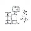 VALUE LCD-/TV-Rollstender, 27-47 colių, iki 35 kg, juodas