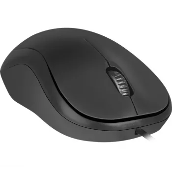 Laidinė optinė pelė DEFENDER PATCH MS-759 USB Type-A, ambidekstrinė, 1000 DPI, juoda