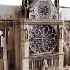 3D dėlionė CubicFun Notre Dame, 293 detalės, katedros mastelio modelis