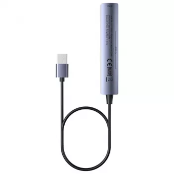 USB šakotuvas Unitek H1208CGY01 — 4 prievadų USB 3.0 (5 Gbps), aliuminis