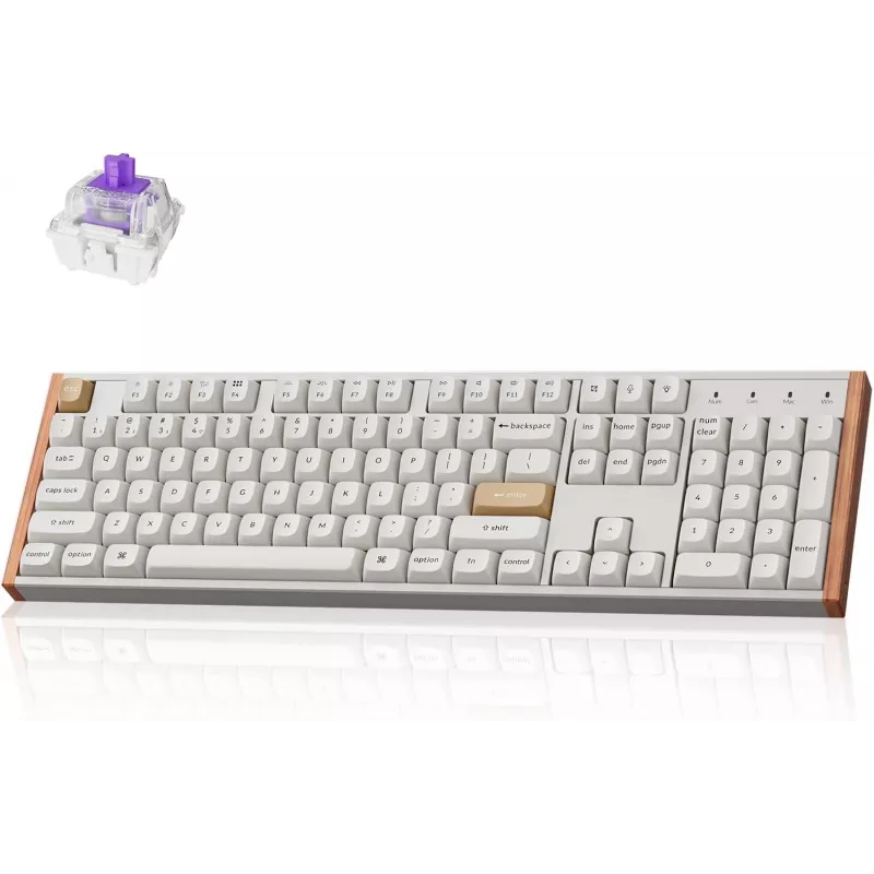 Belaidis klaviatūros rinkinys K10 HE Special ED/WHITE K10H-Q1 Keychron