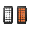 Logilink PA0273 – Saulės energijos powerbank su žibintuvėliu, Li-Pol, 10000 mAh, 18 W, 3 A, PD 2.0, QC 3.0, Ultra Fast Charge, 2 išvesties prievadai (USB Type A, 24 kaiščių USB-C), laidas USB