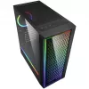 Sharkoon RGB LIT 200 Midi Tower kompiuterio korpusas, juodas