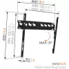 Vogels MA3010-A1 | TV laikiklis | Pakreipiamas | 32-55 col. | Maks. svoris 40 kg | Juodas