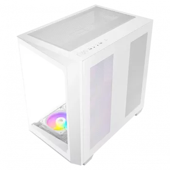 Antec C5 Midi Tower baltas - ATX/ITX/micro ATX korpusas su stiklu ir 3x 120 mm ventiliatoriais