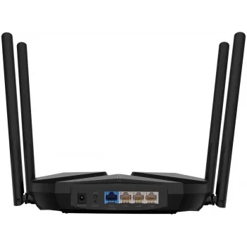 Stalinis maršrutizatorius MERCUSYS MR85X AX3000 Dual-band Wi‑Fi 6, 3000 Mbps, 4 antenos, 3 Gigabit LAN prievadai, juodas