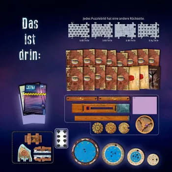 Kosmos EXIT-Das Spiel dėlionė 14 vnt.