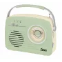 Stalinis radijo imtuvas Eltra LUIZA RETRO SP-11 su MP3, USB ir SD kortelių palaikymu, mėtų spalvos