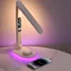 Stalinė lempa Hawk HW-LAMP03 White RGB – reguliuojama LED lempa su RGB apšvietimu