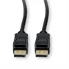 Value DisplayPort jungiamasis laidas, DisplayPort kištukas – DisplayPort kištukas, 1,50 m, juoda, 11.99.5798, ekranuotas