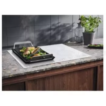 Elektrolux LIV63431BW balta įmontuojama 59 cm indukcinė kaitlentė, 4 zonos