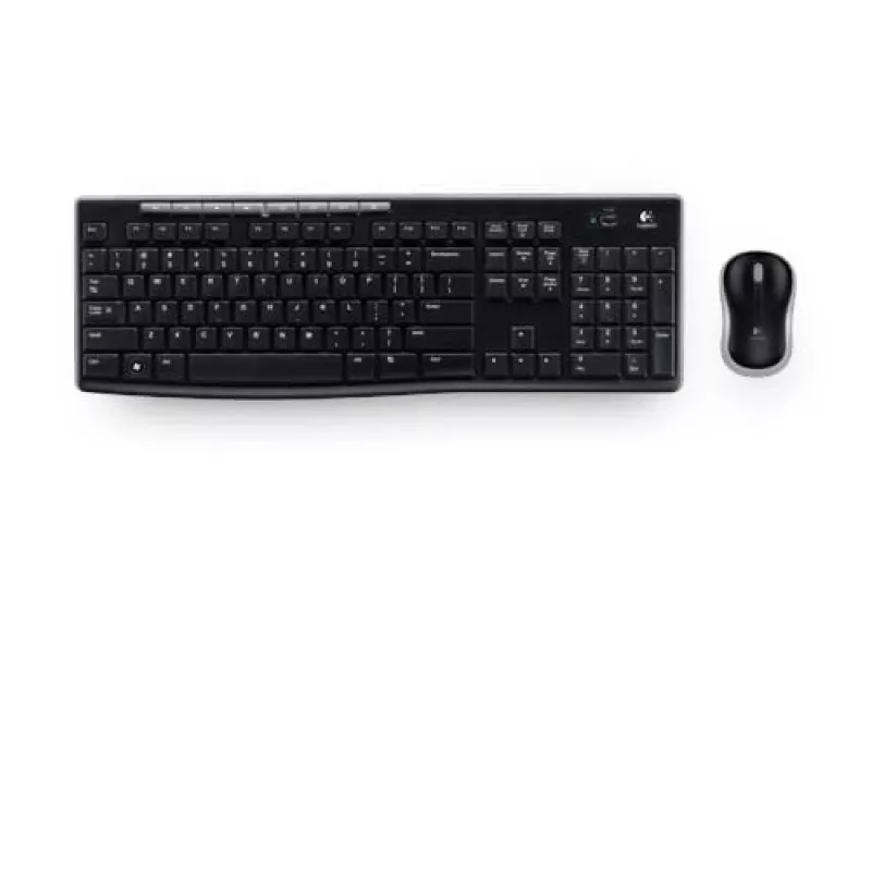 Belaidis klaviatūros ir pelės rinkinys Logitech MK270