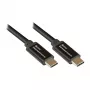Good Connections USB2.0 įkrovimo / duomenų laidas (100W) USB-C 1m