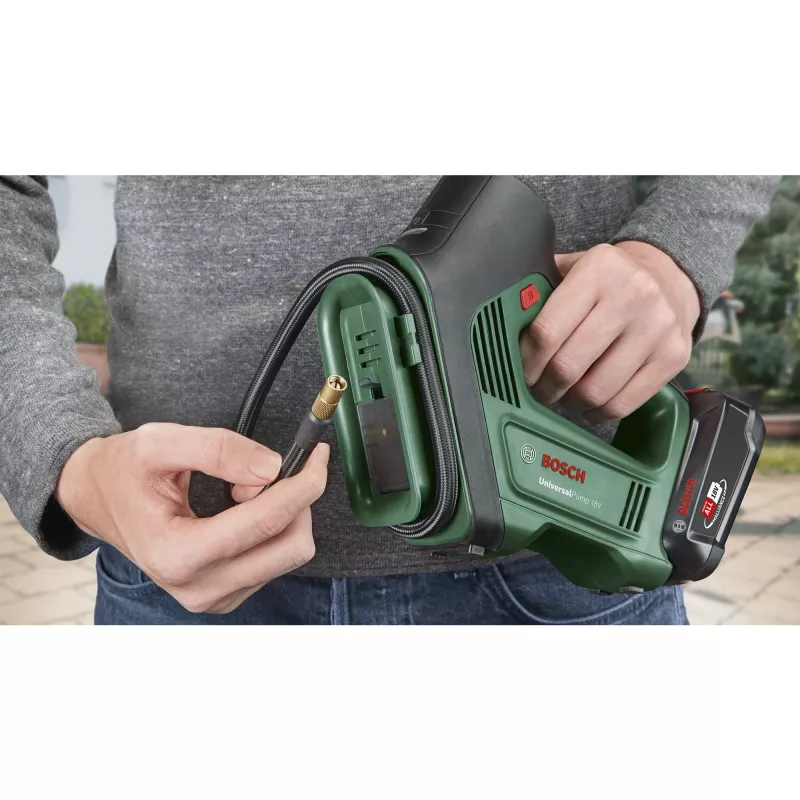 Elektrinis siurblys Bosch Universal Pump 18V — 10,3 bar, 30 l/min, Li‑Jon