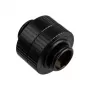 EK Water Blocks EK-Quantum Torque G1/4 colio tiesinis prailginimas MM 14 - Sukamas, juodas
