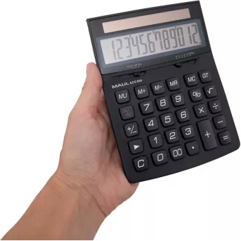 MAUL ECO 850 dėklas skaičiuotuvui, paprastas skaičiuotuvas, juoda (7268890)