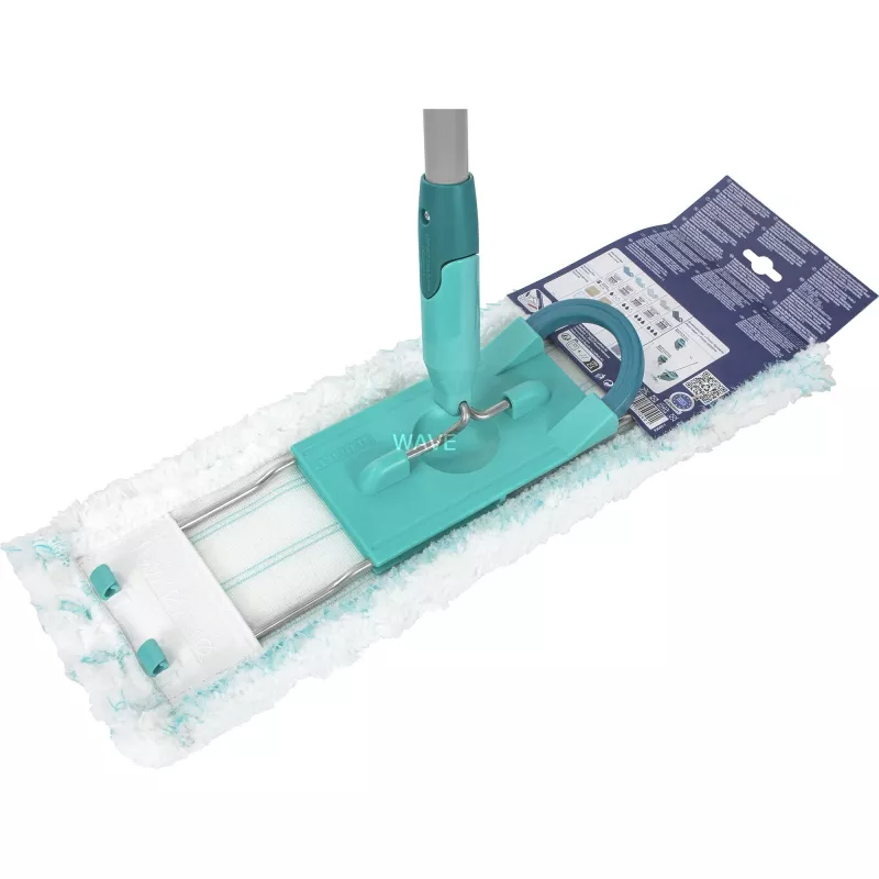 Leifheit 55049 mikropluošto šluostė laminatui, plytelėms ir medžiui, pilka/turkiška