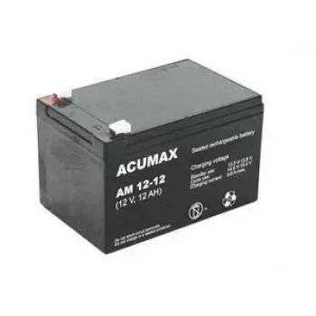 Akumuliatorius 12V 12AH VRLA AM12-12 Acumax EMU