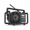 Perfectpro DABBOX Statybinis radijas DAB+ FM AUX Bluetooth atsparus smūgiams
