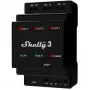 Shelly Pro 3 DIN bėgio WiFi/LAN/Bluetooth relių jungiklis