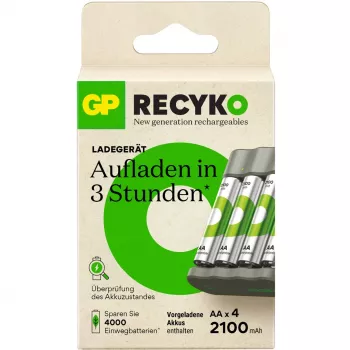 GP B441 baterijų įkroviklis NiMH AA ir AAA įkraunamoms baterijoms