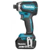 Makita DTD153RTJ akumuliatorinis smūginis suktuvas 1,5 kg Juoda, Mėlyna