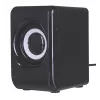 DEFENDER V11 11 W laidiniai 2.1 staliniai garsiakalbiai, USB 5 V, juodi