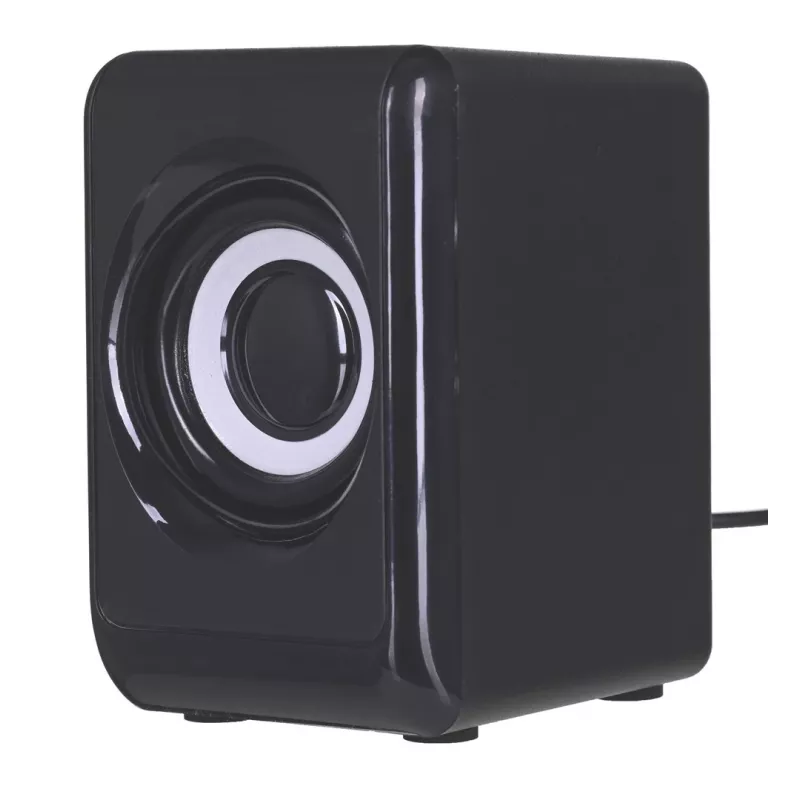 DEFENDER V11 11 W laidiniai 2.1 staliniai garsiakalbiai, USB 5 V, juodi